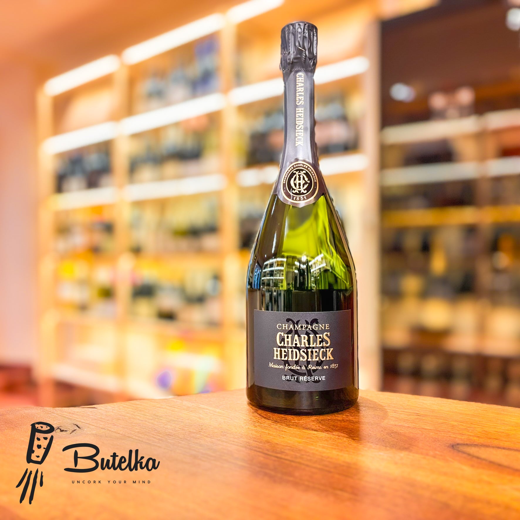 Charles Heidsieck, Brut Reserve, NV, 750ml