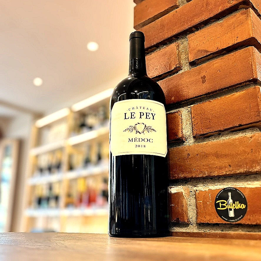 Château Le Pey, Médoc, Bordeaux, Francija, 2018, 1500ml