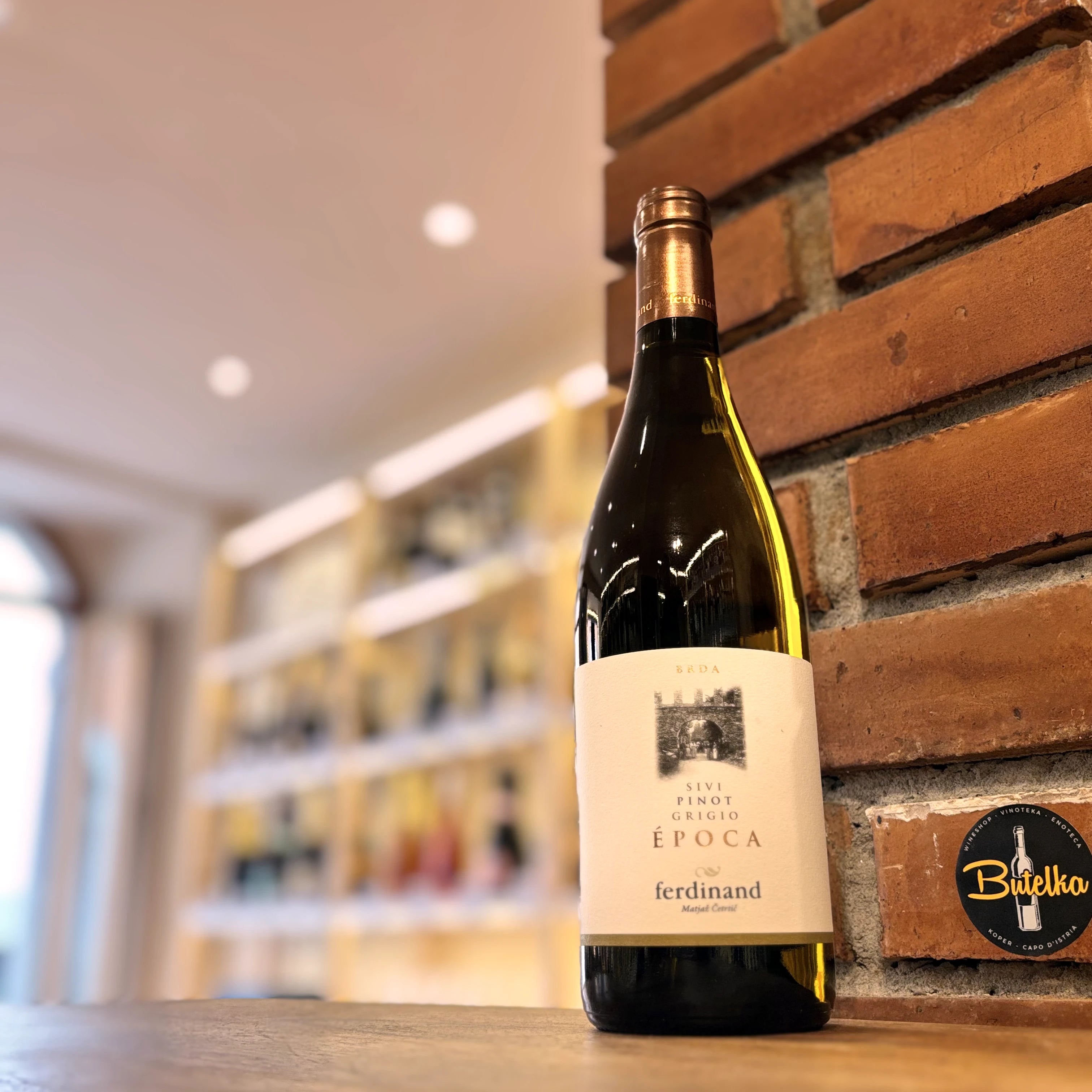 Ferdinand, Sivi Pinot, Epoca, Primorska, Slovenija, 2022, 750ml