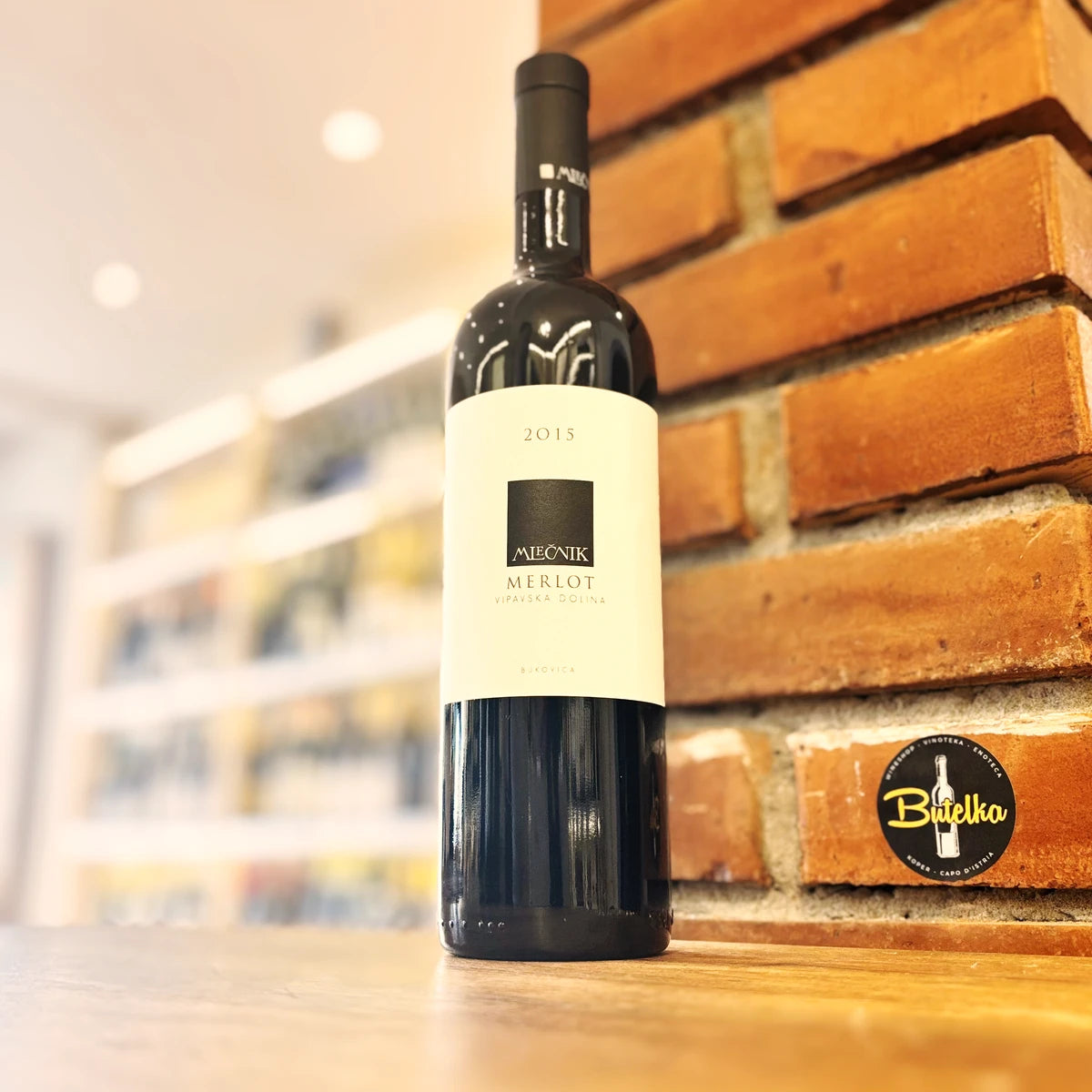 Kmetija Mlečnik, Merlot, 2015, 750ml