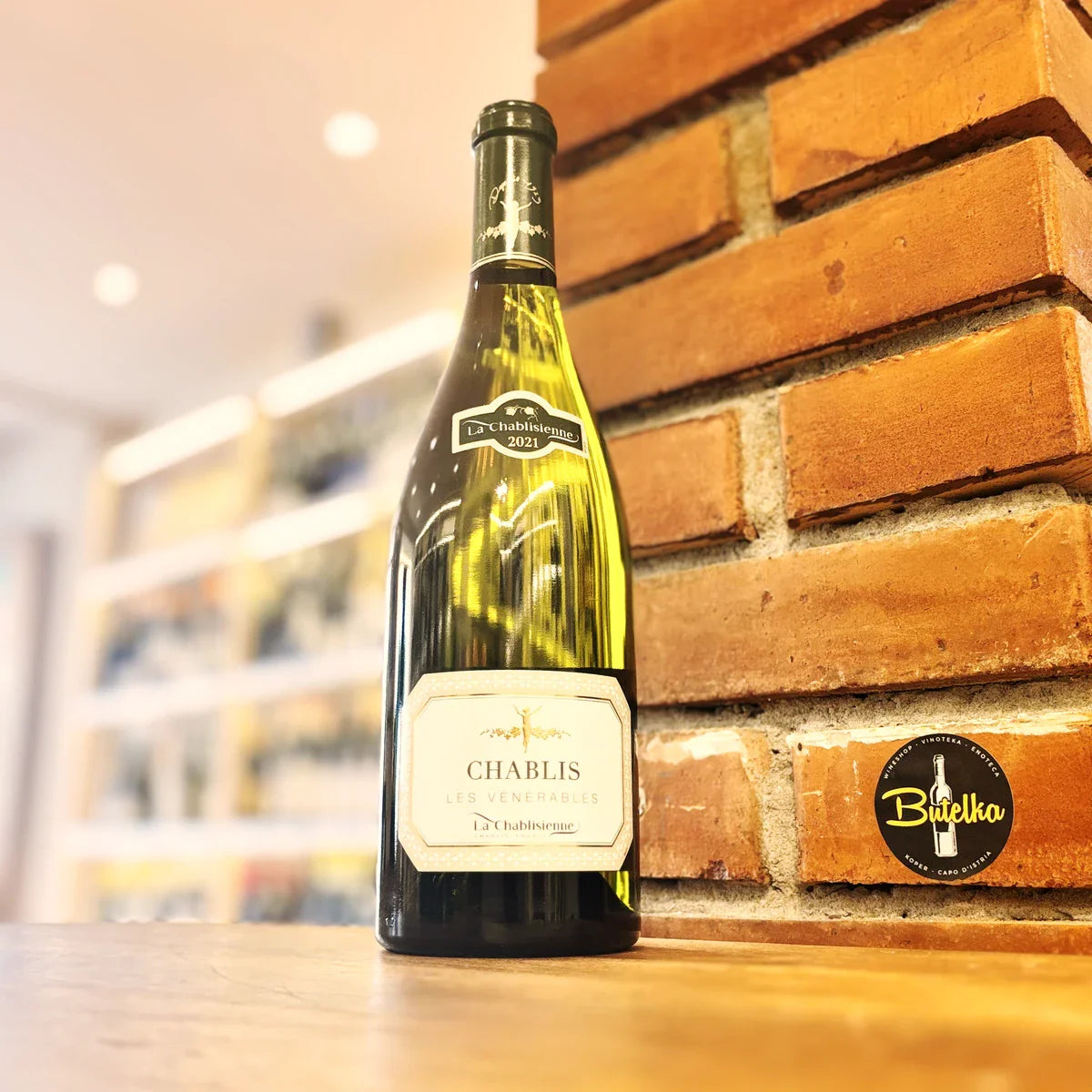 La Chablisienne, Chablis, Les Vénérables, Bourgogne, Francija, 2021, 750ml