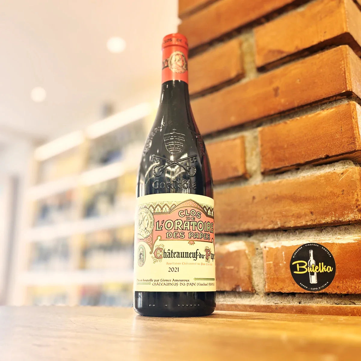 L'Oratoire des Papes, Châteauneuf-du-Pape, Rhône, Francija, 2021, 750ml